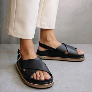 NEW Size 9 Alohas Leather Marshmallow Sandals